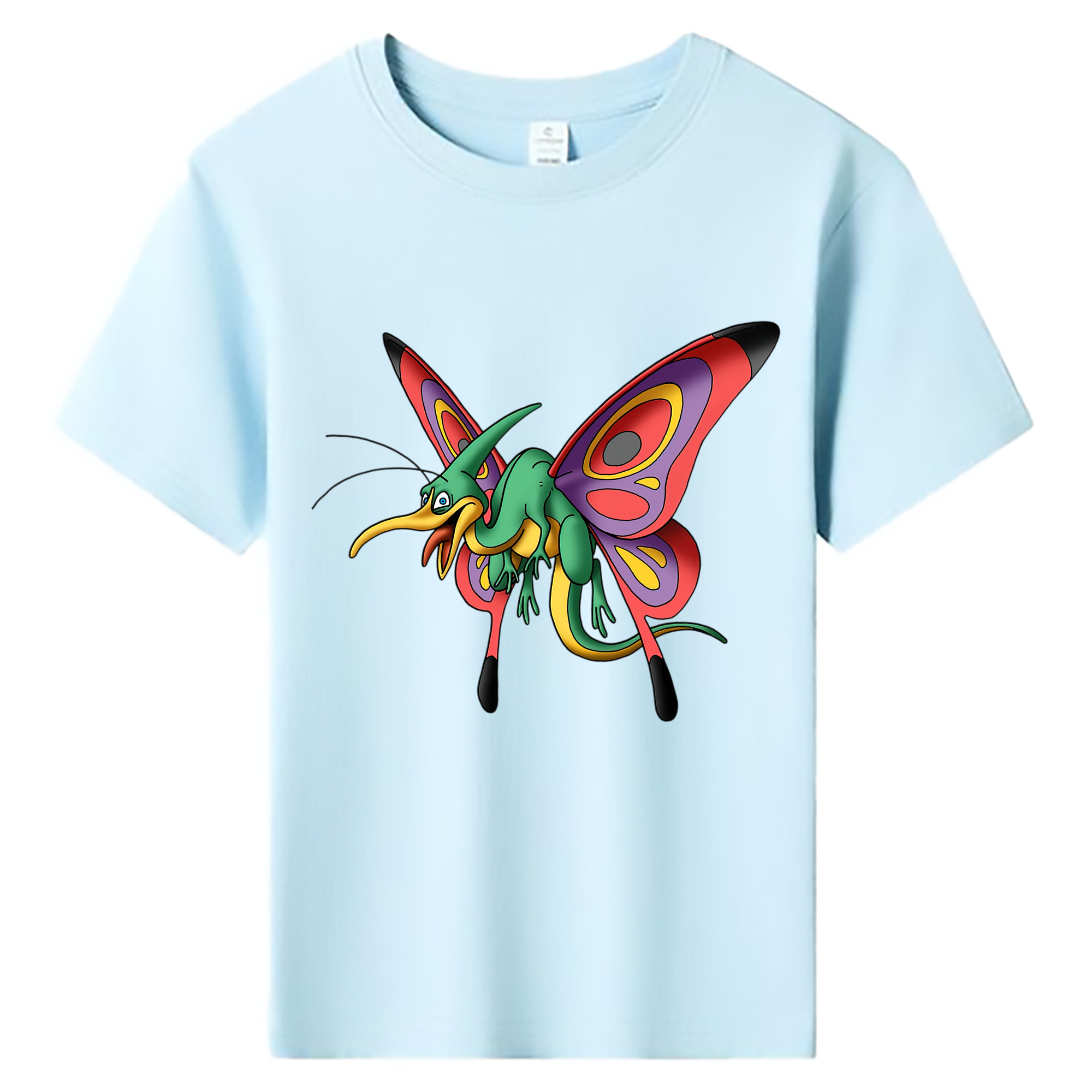 （画像用） ドラゴンクエスト Doragon Kuesuto Dragon Quest 綿100％キッズTシャツ（フロントプリント）